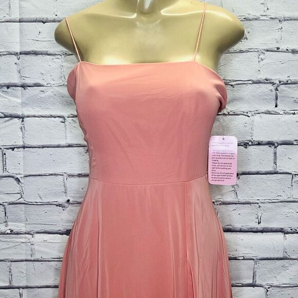 Lovely Womens Desert Rose Lovely LB012 A2 Lined Formal Maxi Dress Size 10-R NWT - Picture 2 of 9
